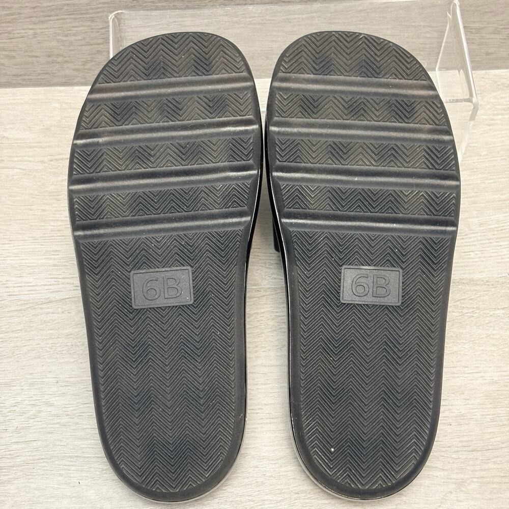 Tory Burch Bubble Jelly Slide Sandal Perfect Black Women’s Size 6B - Picture 9 of 9